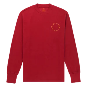 Mac Miller Circles Red Long Sleeve