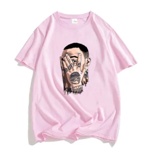 Mac Miller Pink Shirt